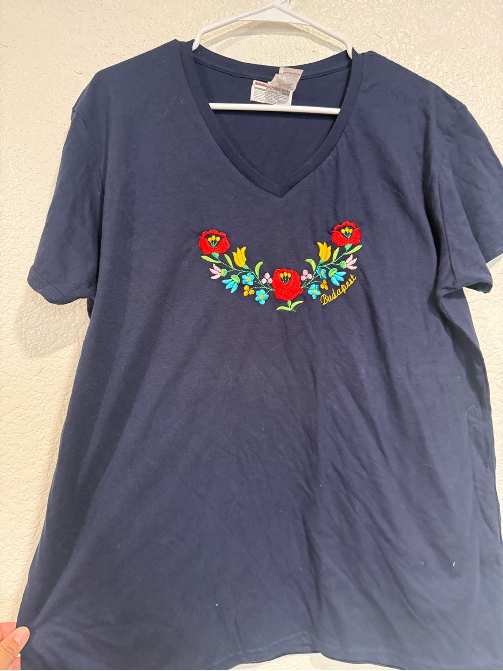 Budapest Hand Stitched t shirt